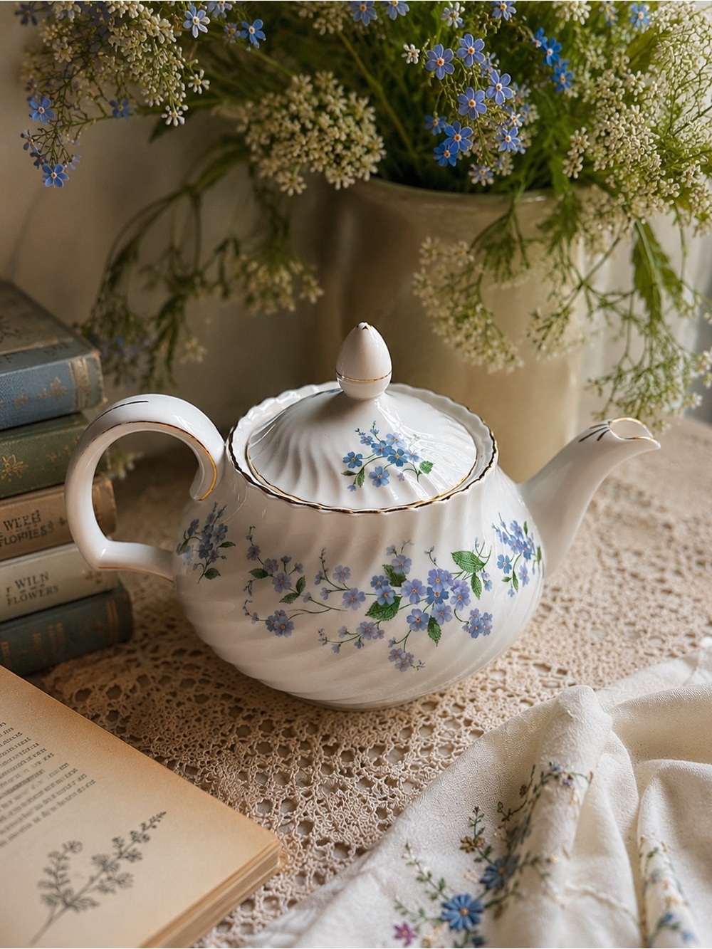 Gorgeous Vintage Royal Adderley Teapot